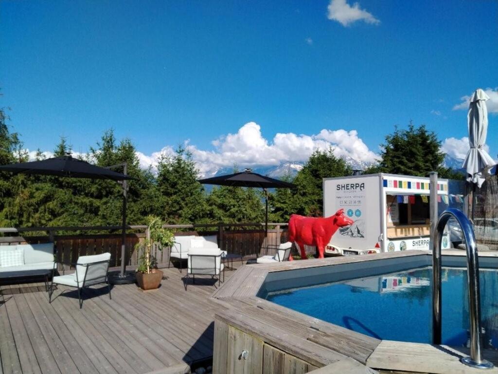 Chalet Les Rhodos Cordon Εξωτερικό φωτογραφία